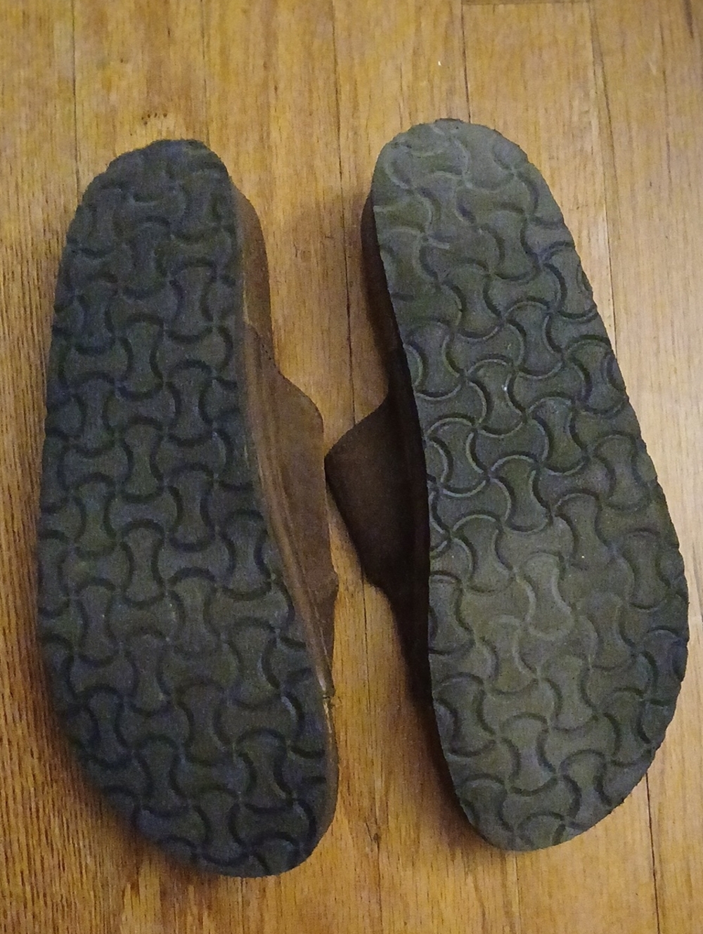 White Mountain Foot Beds Sandals Brown Size 11 Mens. - Picture 2 of 5